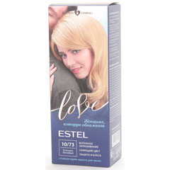 Краска для волос "ESTEL LOVE" 10/73 блондин бежевый 1 шт.(10)